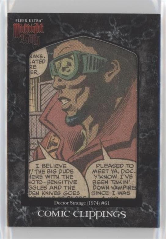 Doctor Strange (1974) #61 #CC-36 — Fleer Ultra Midnight Sons