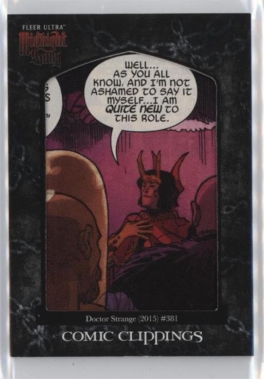 Doctor Strange (2017) #381 #CC-39 — Fleer Ultra Midnight Sons