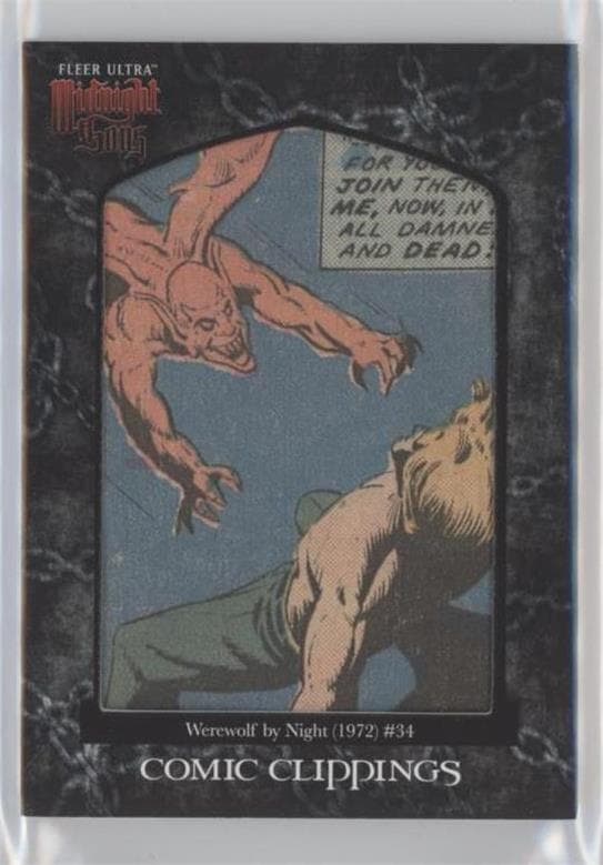 Werewolf by Night (1972) #34 #CC2-14 — Fleer Ultra Midnight Sons