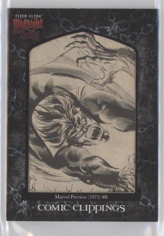 Marvel Preview (1975) #8 #CC2-37 — Fleer Ultra Midnight Sons