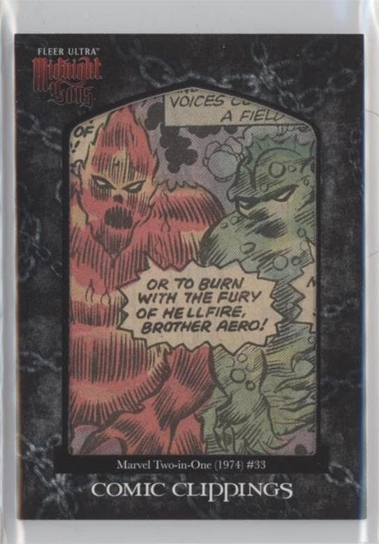 Marvel Two-in-One (1974) #33 #CC2-40 — Fleer Ultra Midnight Sons