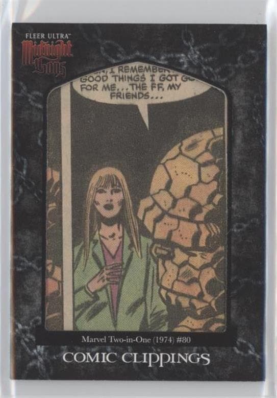 Marvel Two-in-One (1974) #80 #CC2-42 — Fleer Ultra Midnight Sons