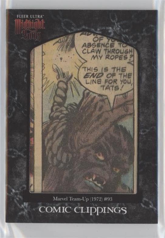 Marvel Team Up (1972) #93 #CC2-49 — Fleer Ultra Midnight Sons