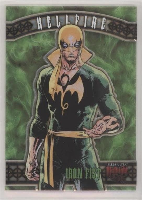Iron Fist #HF-15 — Fleer Ultra Midnight Sons