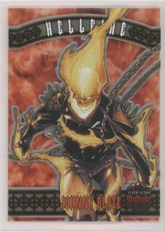 Johnny Blaze #HFA1 — Fleer Ultra Midnight Sons