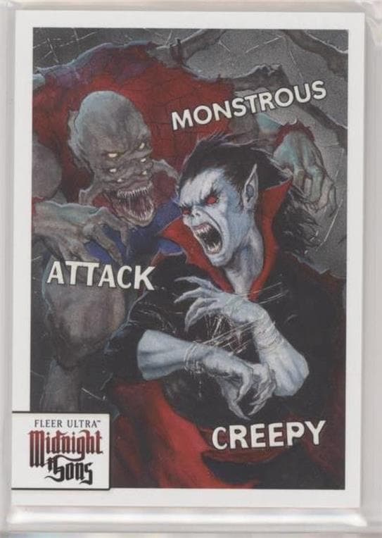 Midnight Sons Unlimited #3 - Morbius vs. Spider X #MSS11 — Fleer Ultra Midnight Sons