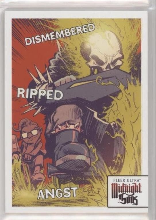 Midnight Sons Unlimited #2 - Danny Ketch Ghost Rider #MSS5 — Fleer Ultra Midnight Sons