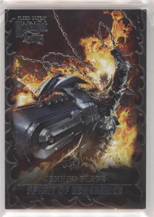 Johnny Blaze #SV1 — Fleer Ultra Midnight Sons