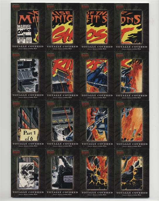 Ghost Rider (1990) #28 #TC-AV1 — Fleer Ultra Midnight Sons