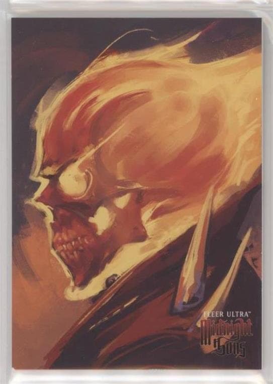 Johnny Blaze #US-28 — Fleer Ultra Midnight Sons