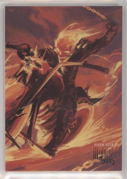 Johnny Blaze #US-30 — Fleer Ultra Midnight Sons