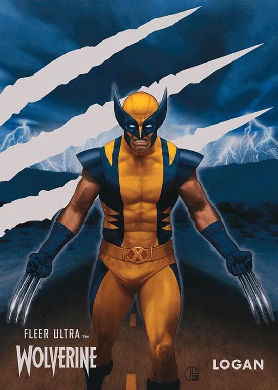 Logan #100 — Fleer Ultra Wolverine