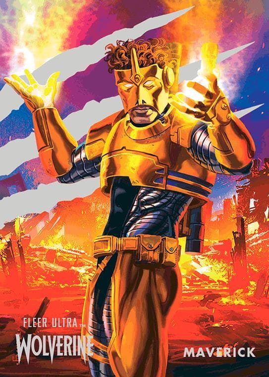 Maverick #20 — Fleer Ultra Wolverine