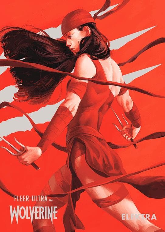 Elektra #21 — Fleer Ultra Wolverine