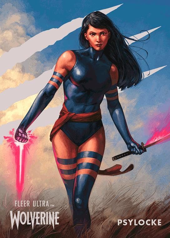 Psylocke #23 — Fleer Ultra Wolverine