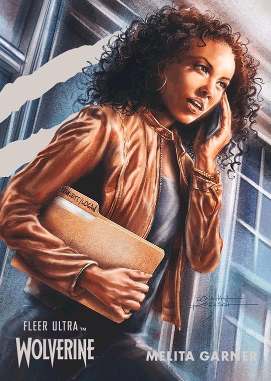 Melita Garner #30 — Fleer Ultra Wolverine