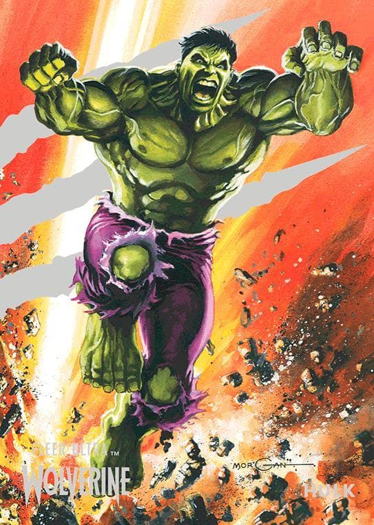 Hulk #34 — Fleer Ultra Wolverine