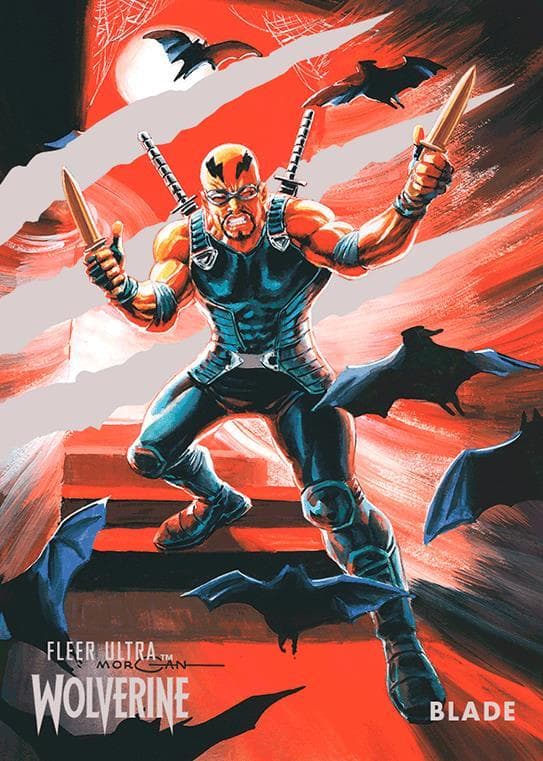 Blade #5 — Fleer Ultra Wolverine