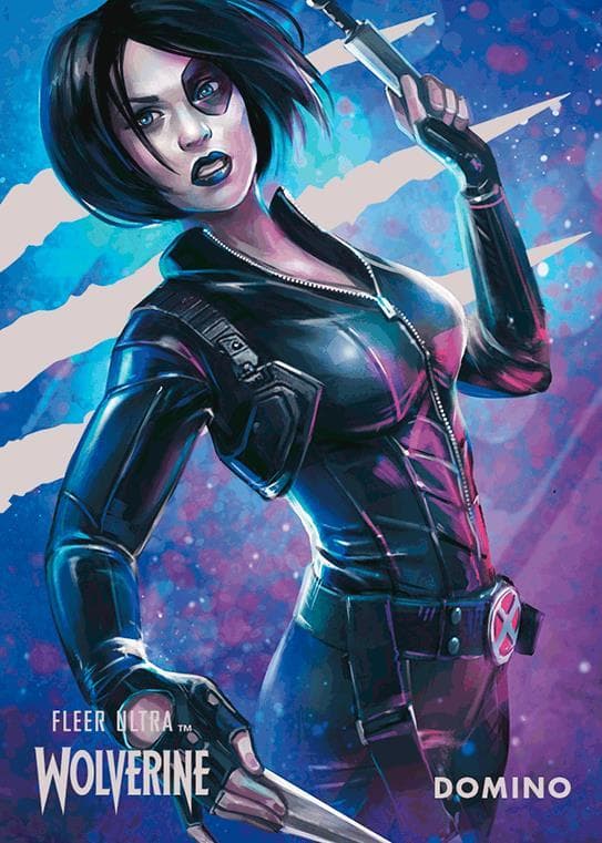 Domino #63 — Fleer Ultra Wolverine
