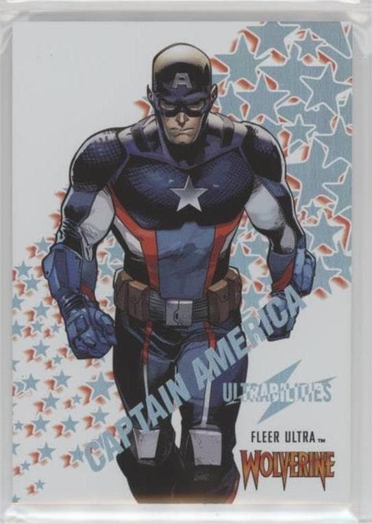 Captain America #8 OF 31 UB — Fleer Ultra Wolverine
