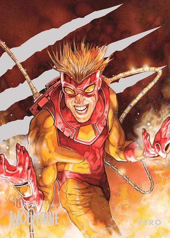 Pyro #98 — Fleer Ultra Wolverine