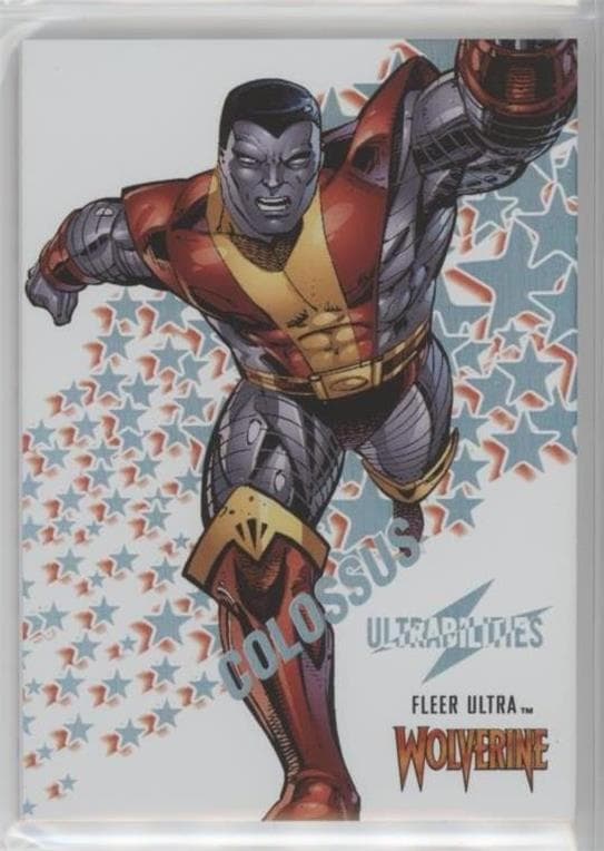 Colossus #9 OF 31 UB — Fleer Ultra Wolverine