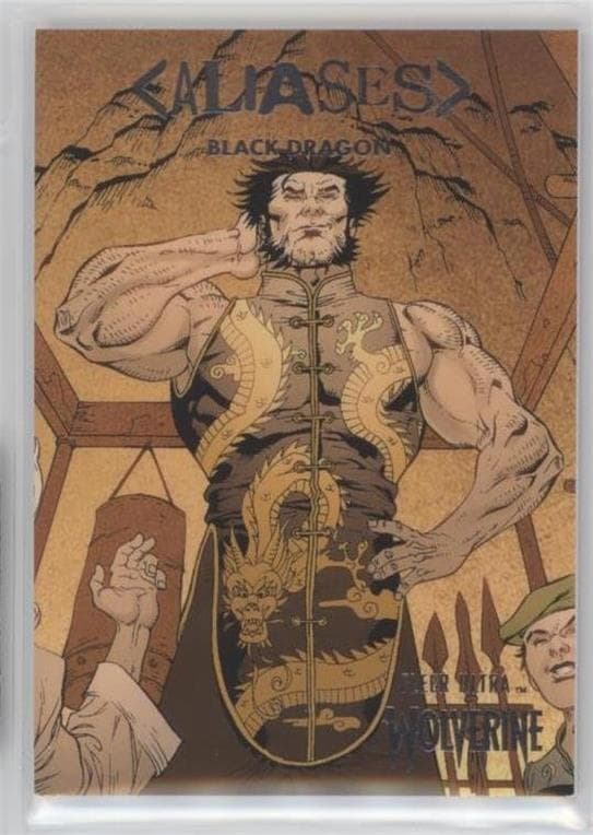 Black Dragon #A-16 — Fleer Ultra Wolverine