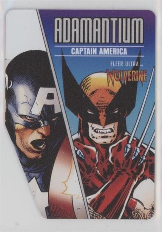 Captain America #AD-15 — Fleer Ultra Wolverine