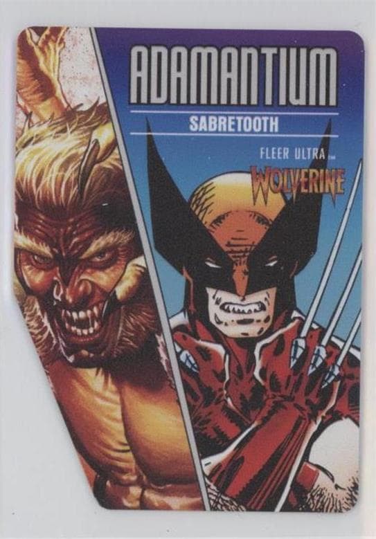 Sabretooth #AD-2 — Fleer Ultra Wolverine