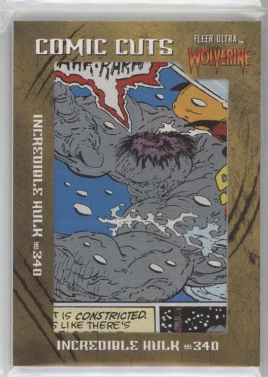Incredible Hulk (1962) #340 #CC-H340 — Fleer Ultra Wolverine