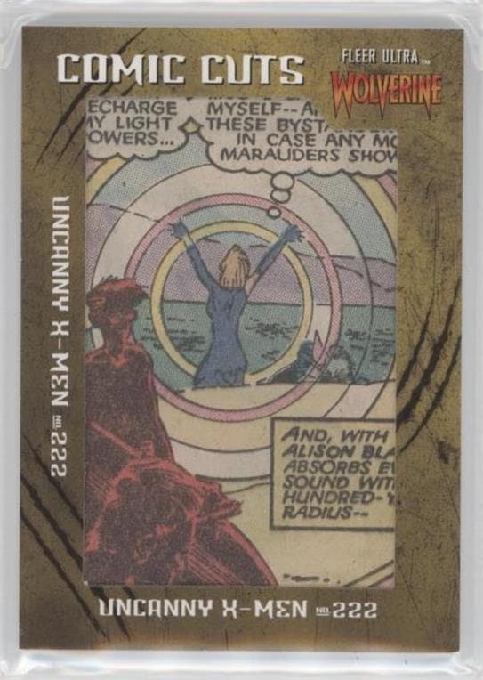 Uncanny X-Men (1963) #222 #CC-XM222 — Fleer Ultra Wolverine