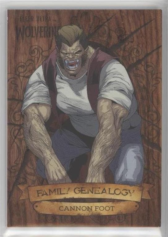 Cannon Foot #FG-27 — Fleer Ultra Wolverine