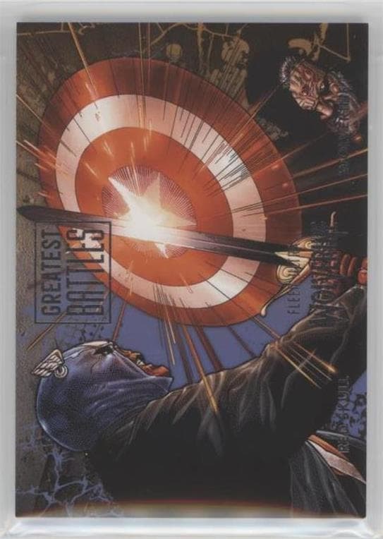 Wolverine vs. The Red Skull #GB-3 — Fleer Ultra Wolverine