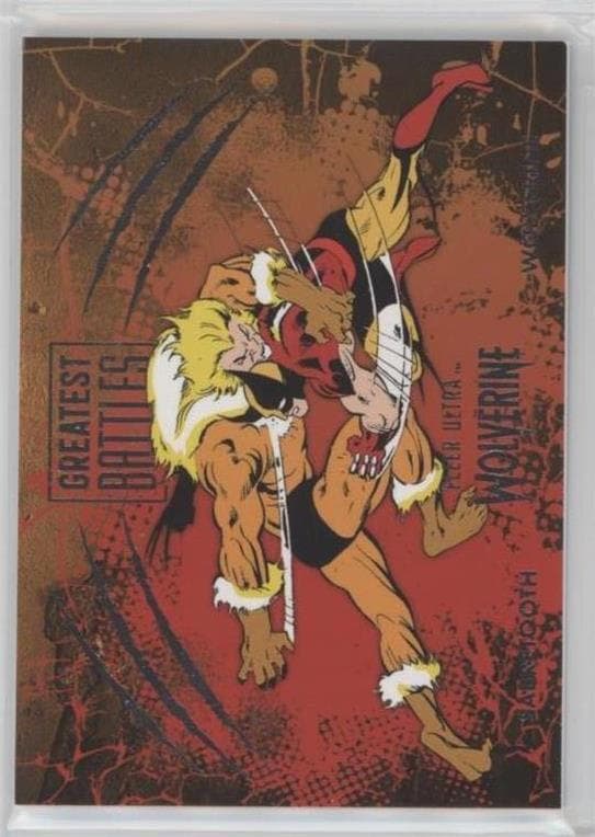 Wolverine vs. Sabretooth #GB-8 — Fleer Ultra Wolverine