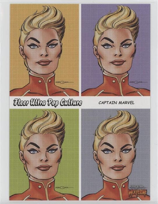 Captain Marvel #PCA-1 — Fleer Ultra Wolverine