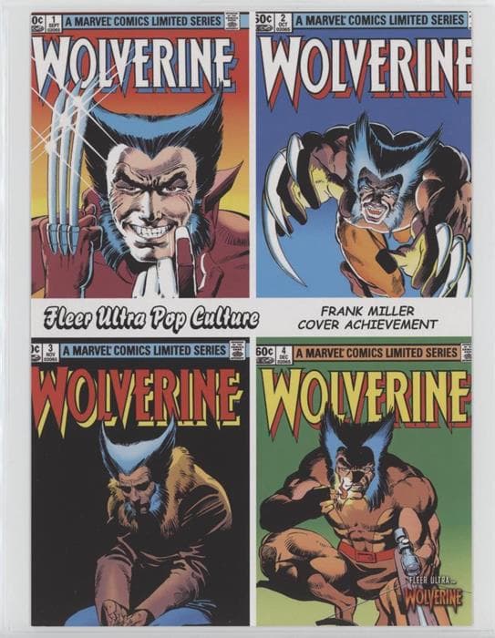 Wolverine (1982) #1/Wolverine (1982) #2/Wolverine (1982) #3/Wolverine (1982) #4 #PCA-14 — Fleer Ultra Wolverine