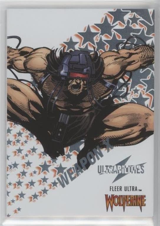 Weapon X #UA-1 — Fleer Ultra Wolverine