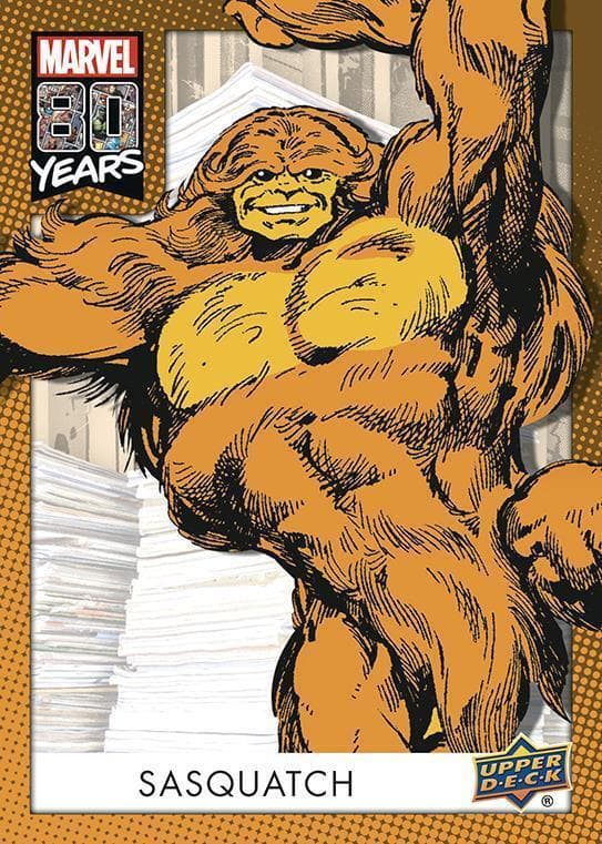 Sasquatch #116 — Marvel 80th Anniversary