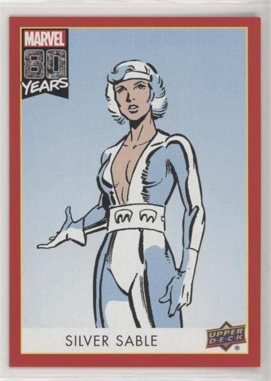 Silver Sable #144 — Marvel 80th Anniversary