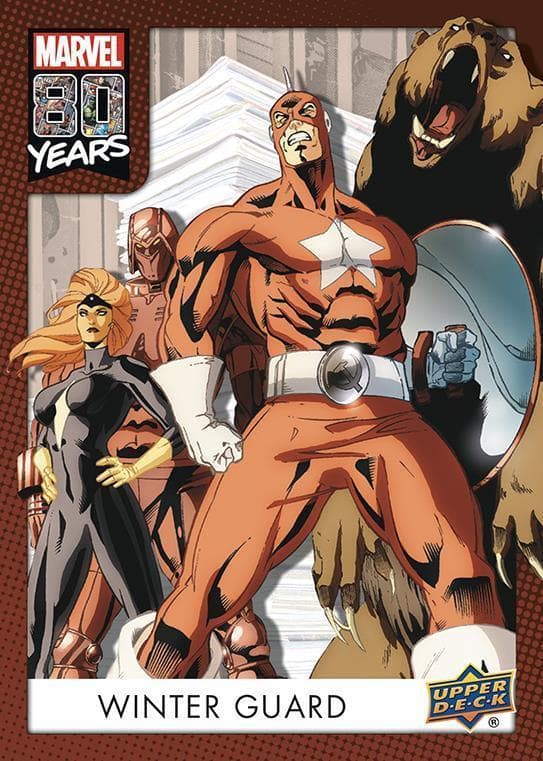 Winter Guard #166 — Marvel 80th Anniversary