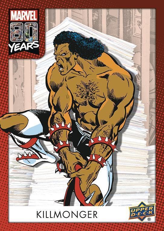 Killmonger #85 — Marvel 80th Anniversary