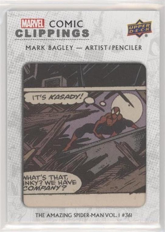 Mark Bagley The Amazing Spider-Man Vol.1 #361 #CC-BM — Marvel 80th Anniversary