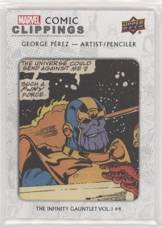 George Perez The Infinity Gauntlet #4 #CC-GP — Marvel 80th Anniversary