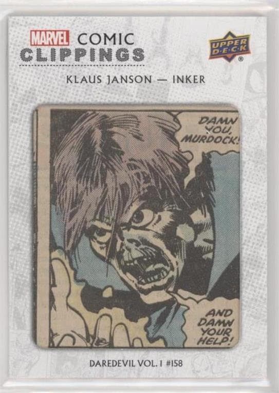 Klaus Janson Daredevil #158 #CC-JK — Marvel 80th Anniversary