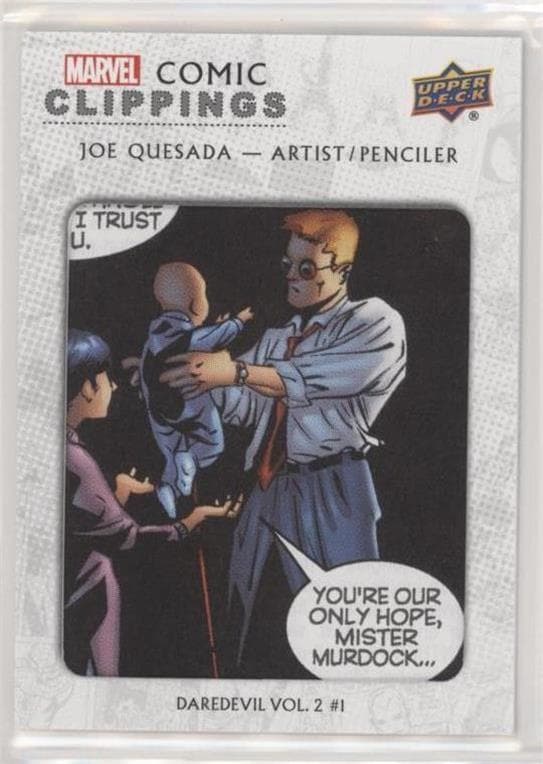 Joe Quesada Daredevil Vol.2 #1 #CC-JQ — Marvel 80th Anniversary