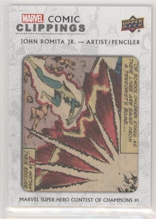 John Romita Jr. Marvel Super Hero Contest of Champions #1 #CC-JRJ — Marvel 80th Anniversary