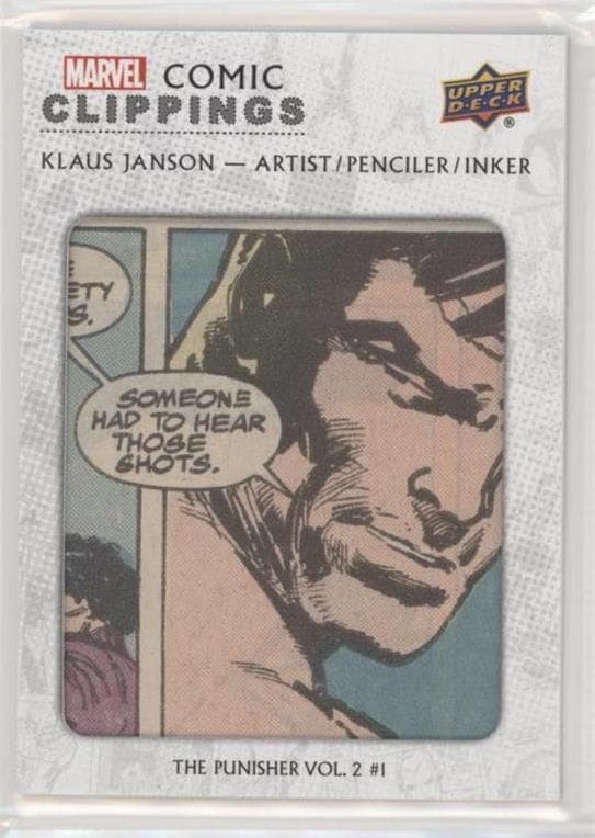 Klaus Janson Punisher Vol.2 #1 #CC-KJ — Marvel 80th Anniversary