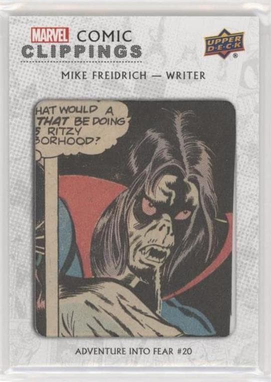 Mike Freidrich Adventure Into Fear #20 #CC-MFR — Marvel 80th Anniversary
