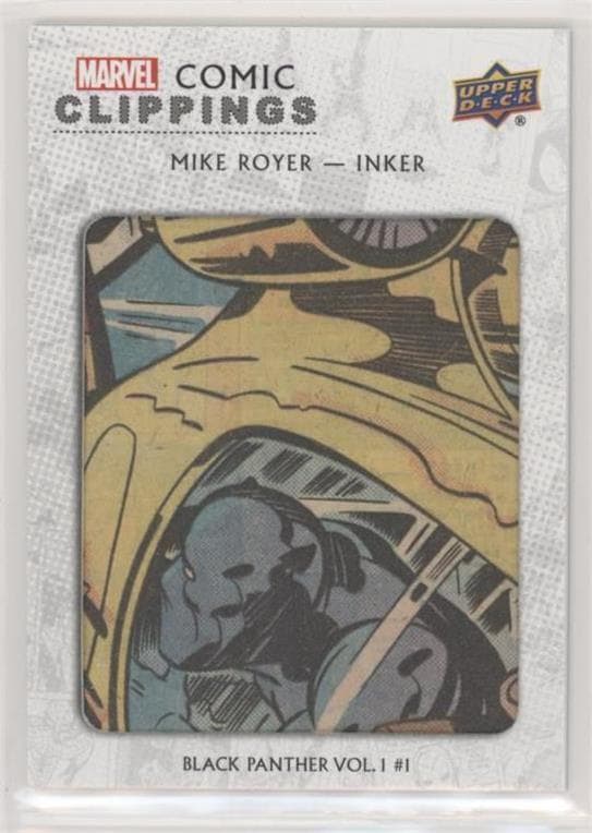 Mike Royer Black Panther #1 #CC-MRO — Marvel 80th Anniversary