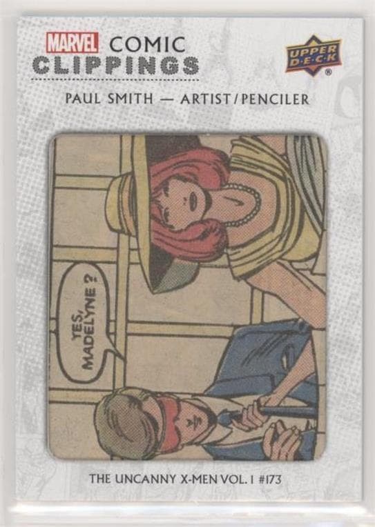 Paul Smith The Uncanny X-Men Vol.1 #173 #CC-PS — Marvel 80th Anniversary